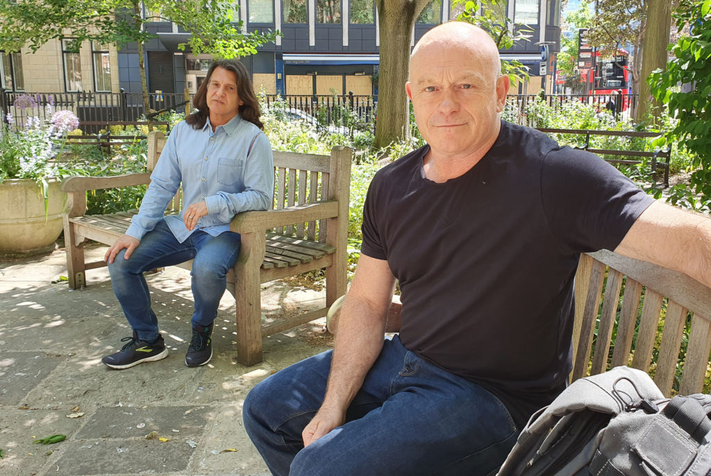 Ross Kemp Scott Mitchell ITV