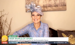 Charlotte Hawkins. GMB