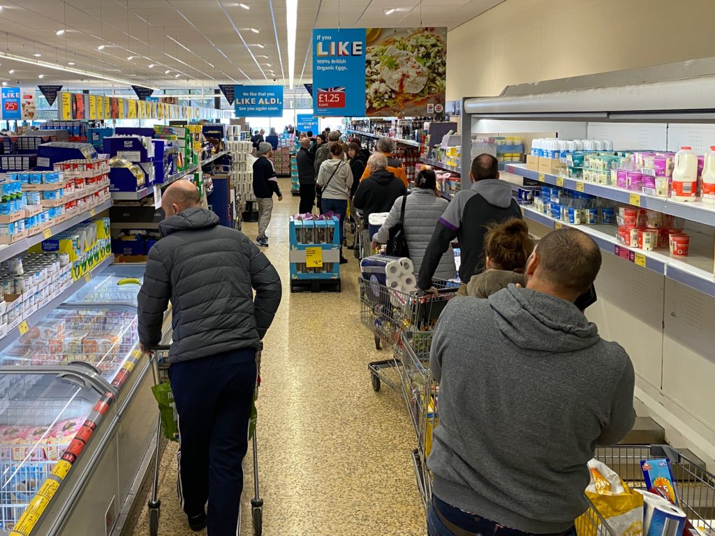 Aldi's version of Strawberries & Cream Bailey's has been reduced to £8.99