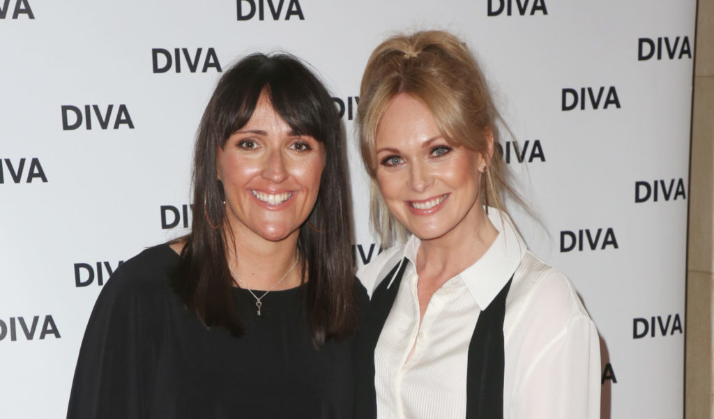 Emmerdale couple Michelle Hardwick and wife Kate Brooks