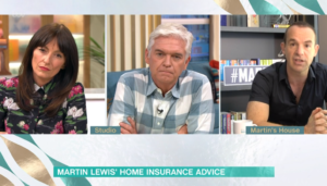 Martin Lewis and Davina McCall on This Morning