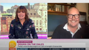 Emmerdale star Dominic Brunt admits he got 'snappy' on set filming lockdown episodes