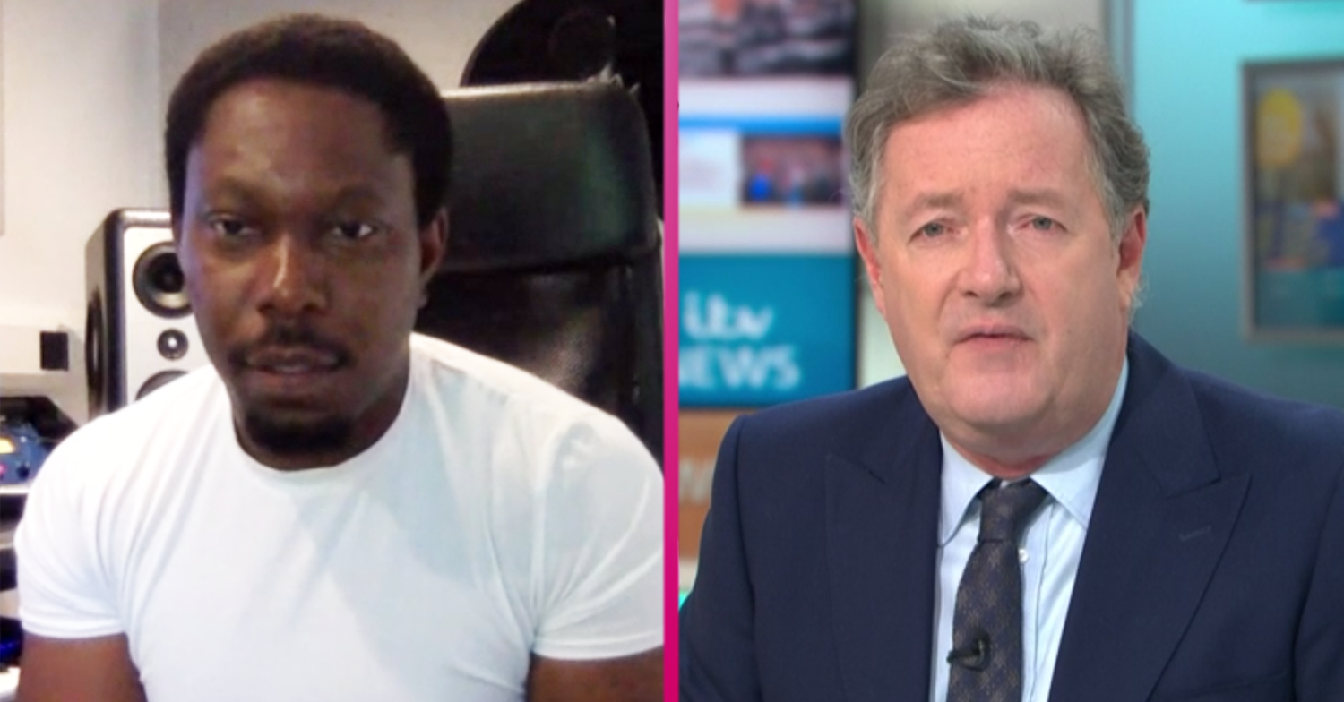DIzzee Rascal Piers Morgan