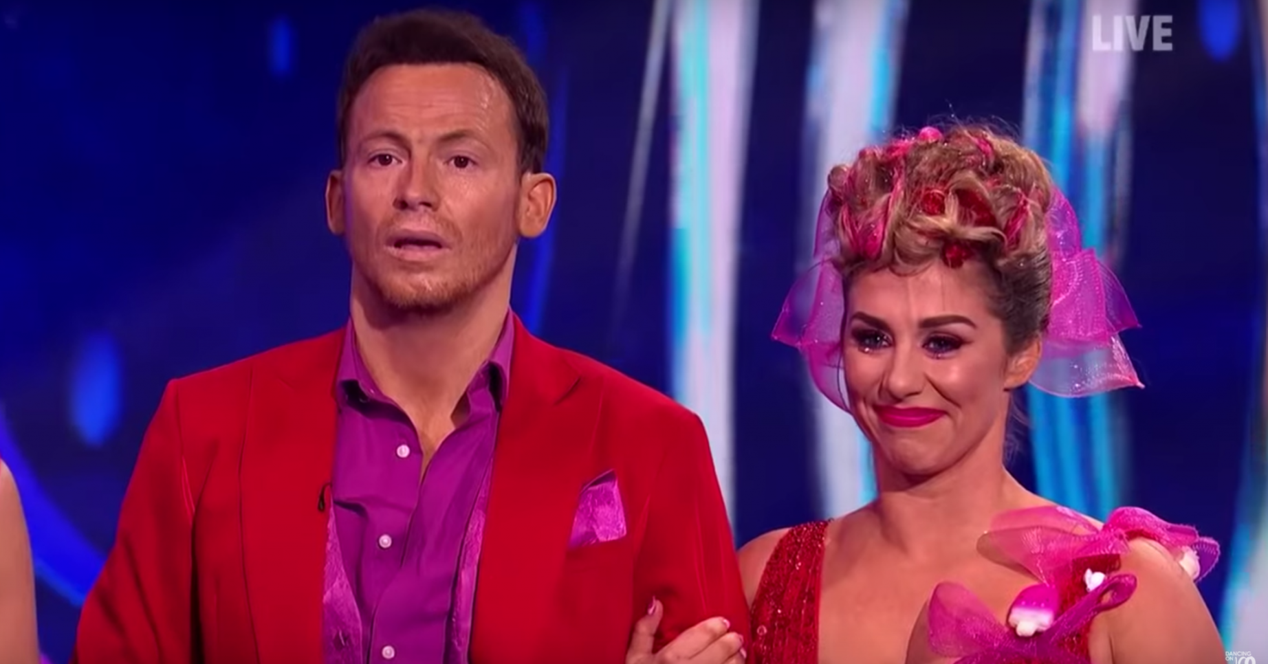 Joe Swash and Alex Murphy