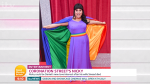 Coronation Street's Kimberly Hart-Simpson reveals she's bisxeual as she supports LGBTQ community 
