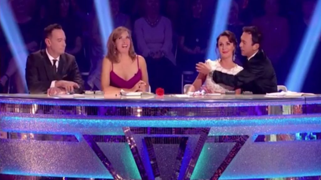 Flamboyant Bruno has had his share of cheeky moments with Shirley on the show (Credit: BBC)