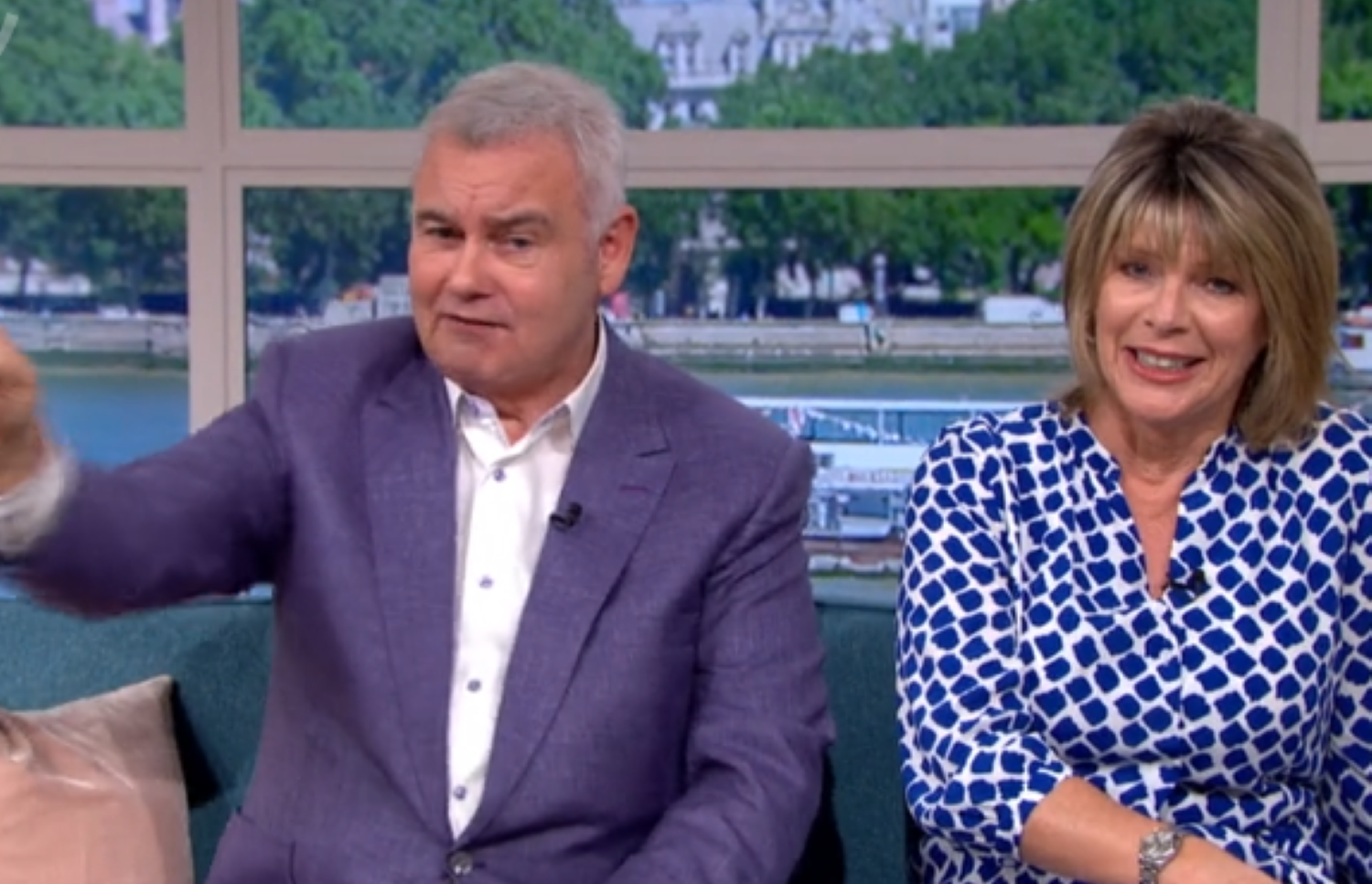 Ruth-Eamonn-fly-this-morning