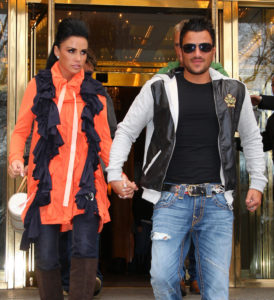 Katie Price and Peter Andre