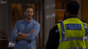 Emmerdale fans baffled by Jamie Tate's tan during new episodes 