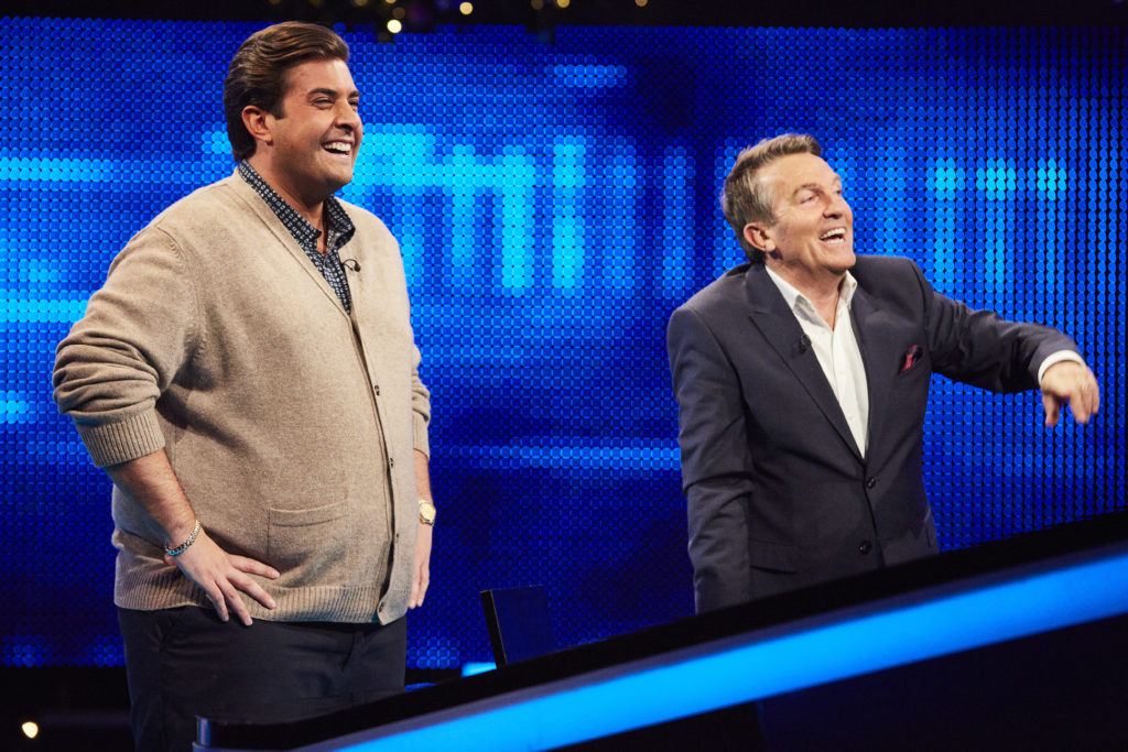 James Argent has appeared on shows including The Chase (Credit: ITV)