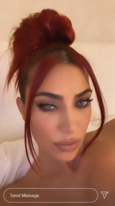 Kim Kardashian hair