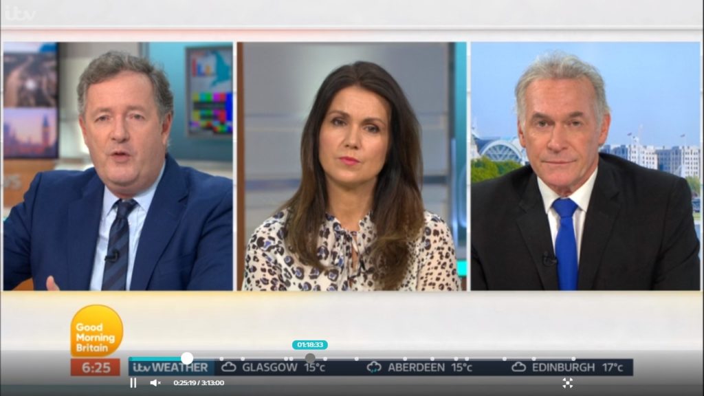 Matt Hancock declined to go on GMB with Piers Morgan (Credit: ITV)