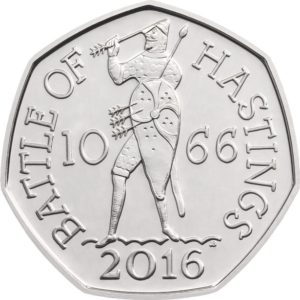battle of Hastings 50p