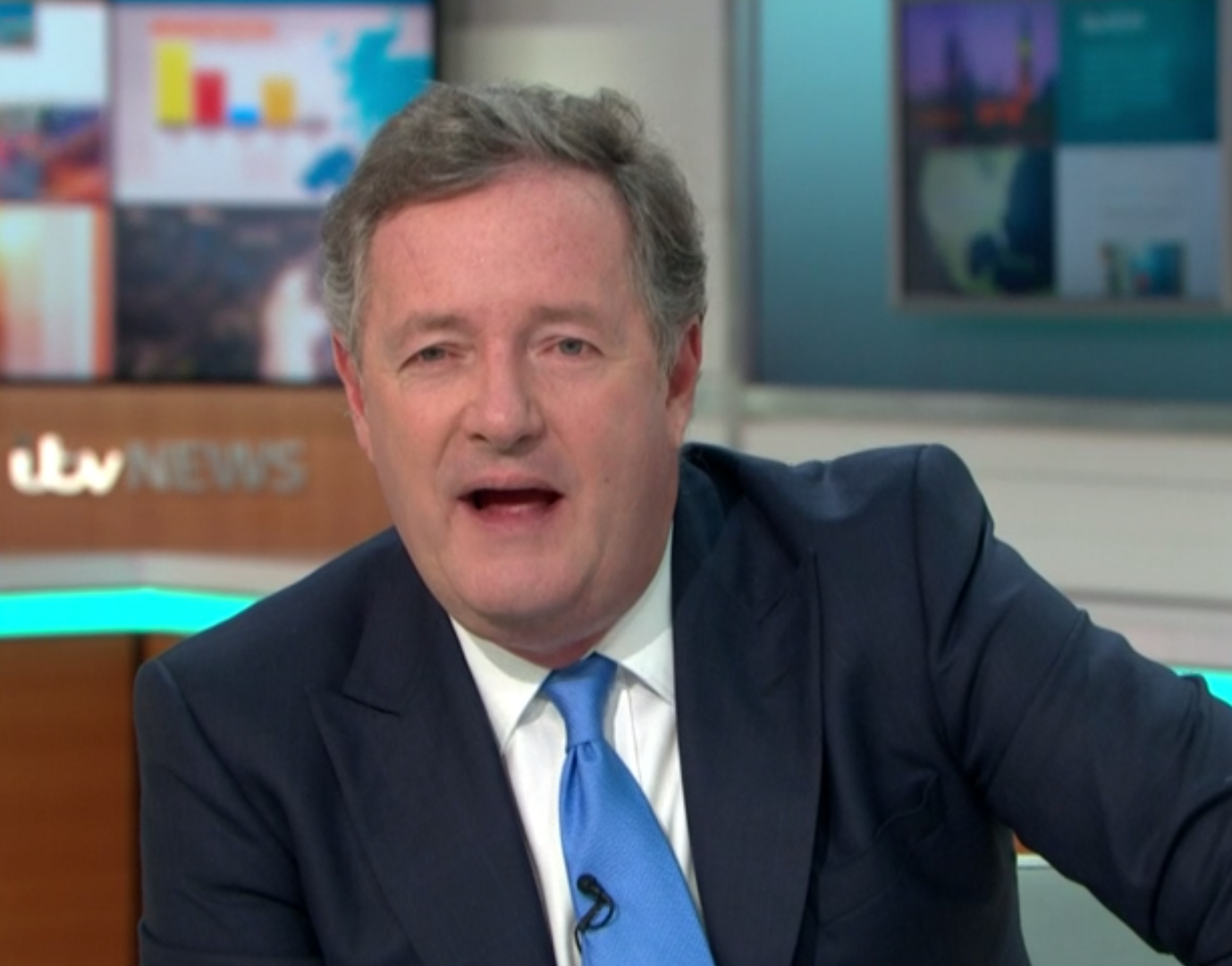 Piers Morgan GMB fat shamed