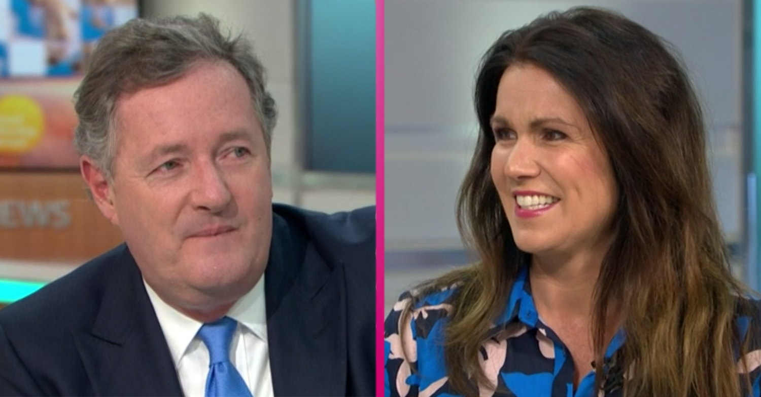 Piers Morgan Susanna Reid