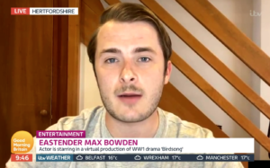 Max Bowden EastEnders GMB