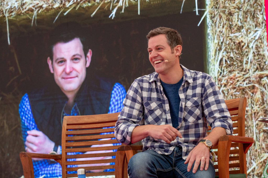 Matt Baker has presented on Blue Peter as well as Countryfile and The One Show (Credit: Cover Images)