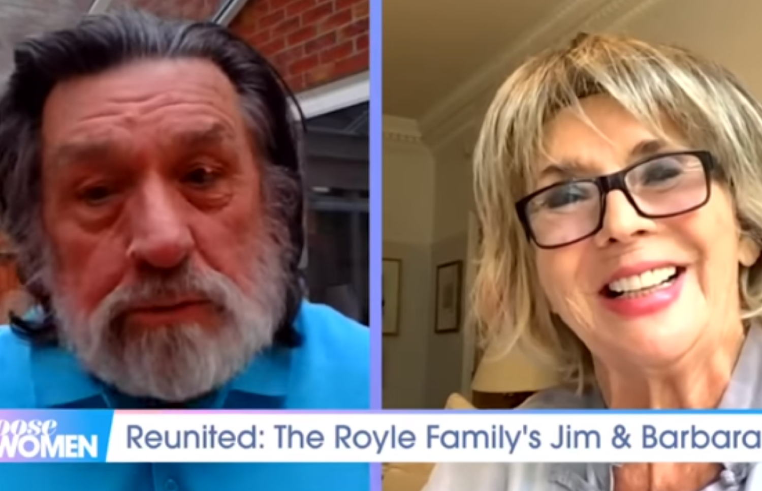 Ricky Tomlinson Sue Johnston Loose Women ITV
