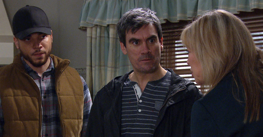 Emmerdale kim Tate and Cain Dingle war