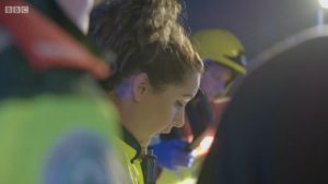 Kirsten on Ambulance