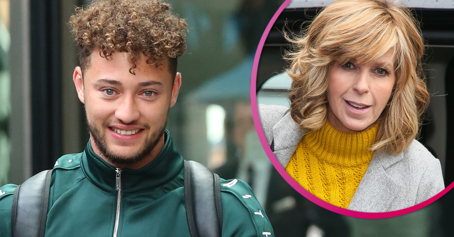 Myles Stephenson and Kate Garraway