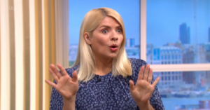 Holly Willoughby on This Morning