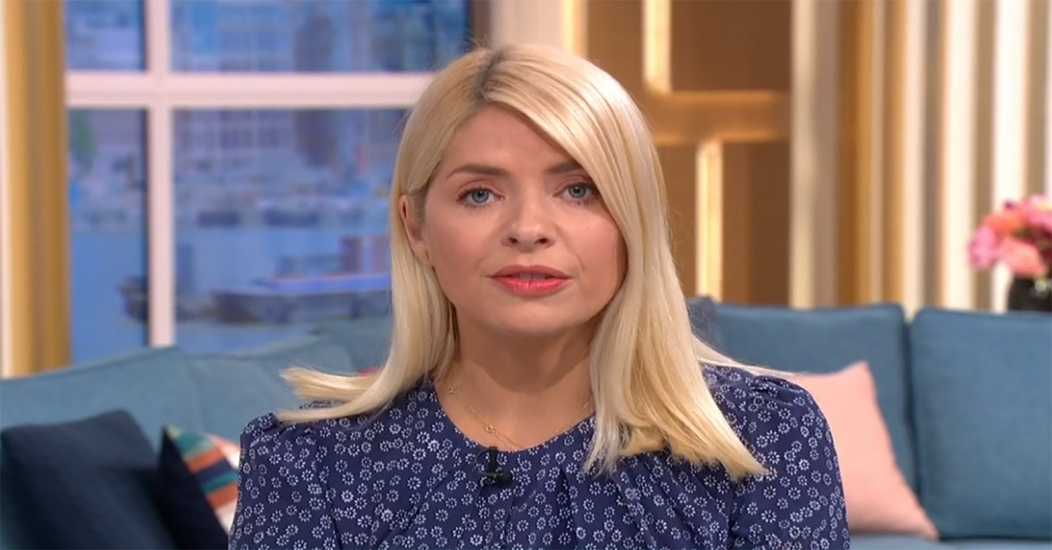 Holly Willoughby on This Morning