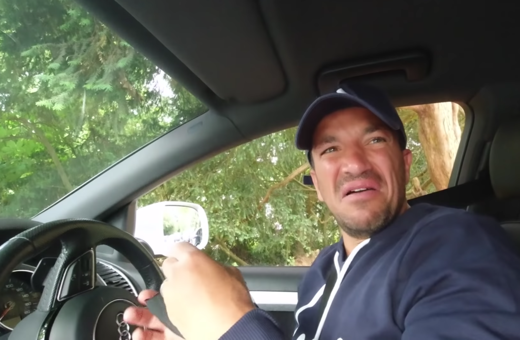 Peter Andre (YouTube/The Sun)