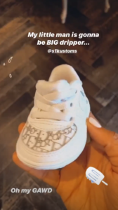 Rochelle Humes son's trainers