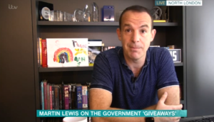Martin Lewis on This Morning Credit: ITV