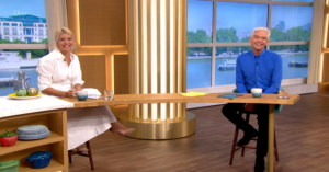 Holly Willoughby and Phillip Schofield on This Morning