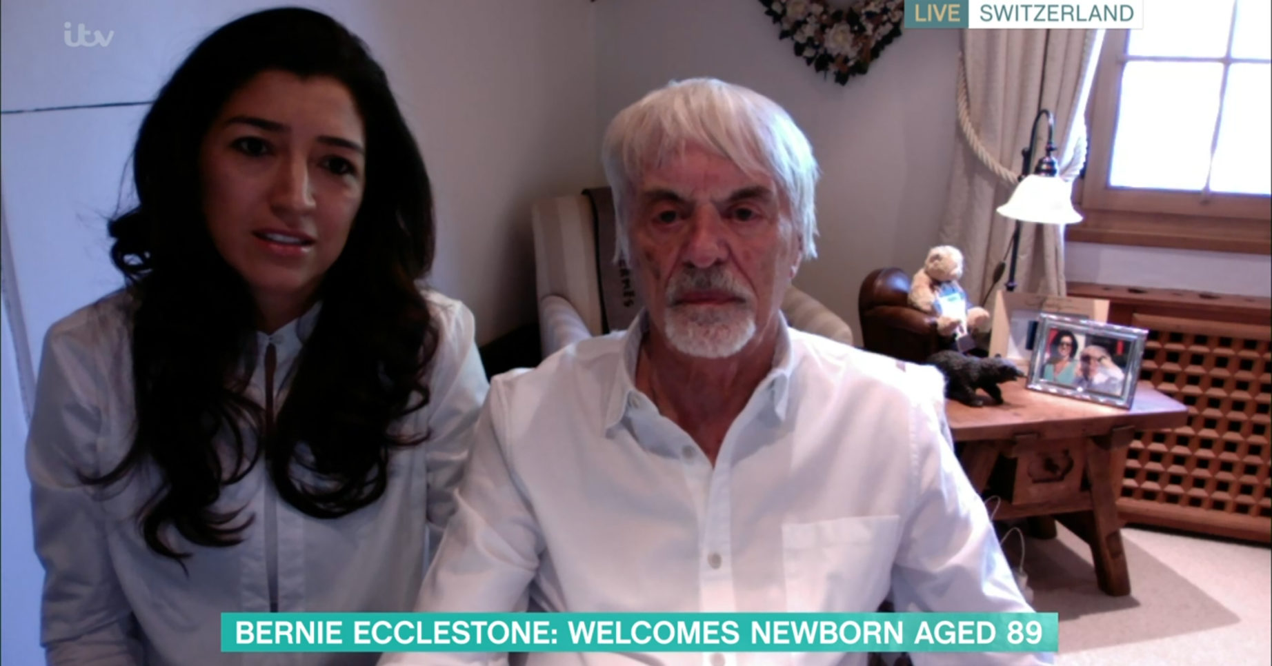 This Morning Bernie Ecclestone Shutterstock/ITV
