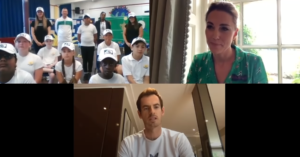 Kate Middleton and Andy Murray team up