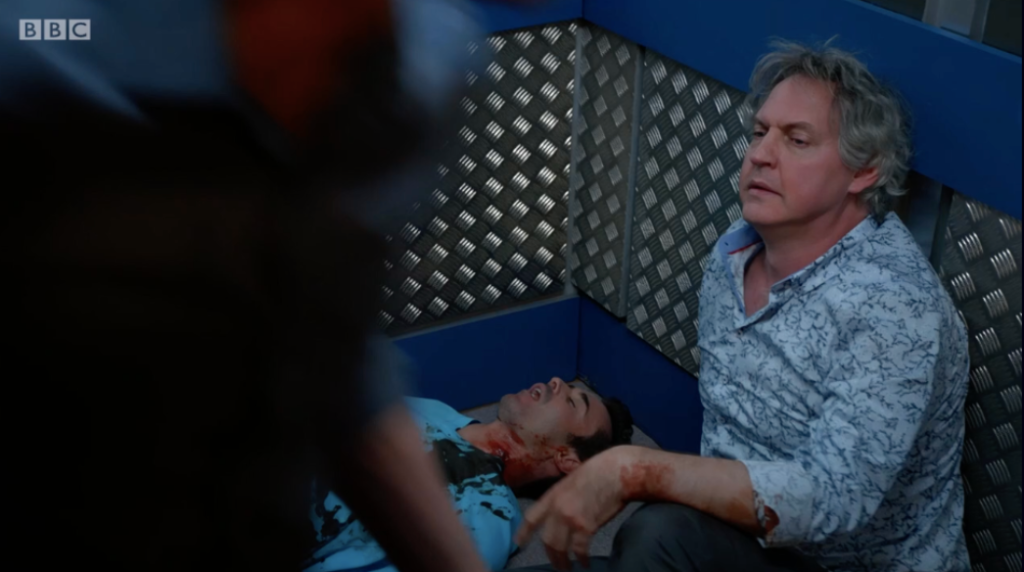 Holby City joe McFadden death