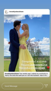 Brooklyn Beckham engaged