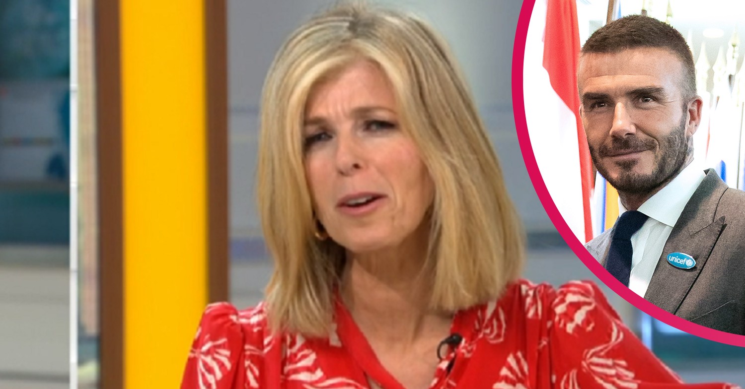 Kate Garraway and David Beckham