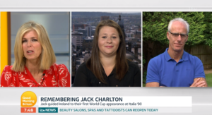 Kate Garraway on GMB