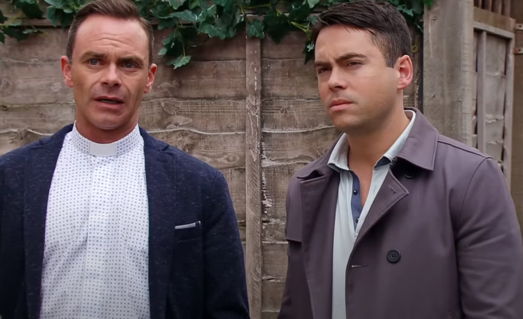 Todd Grimshaw with boyfriend Billy