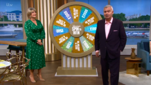 Spin to win Eamonn Ruth This Morning Credit: ITV