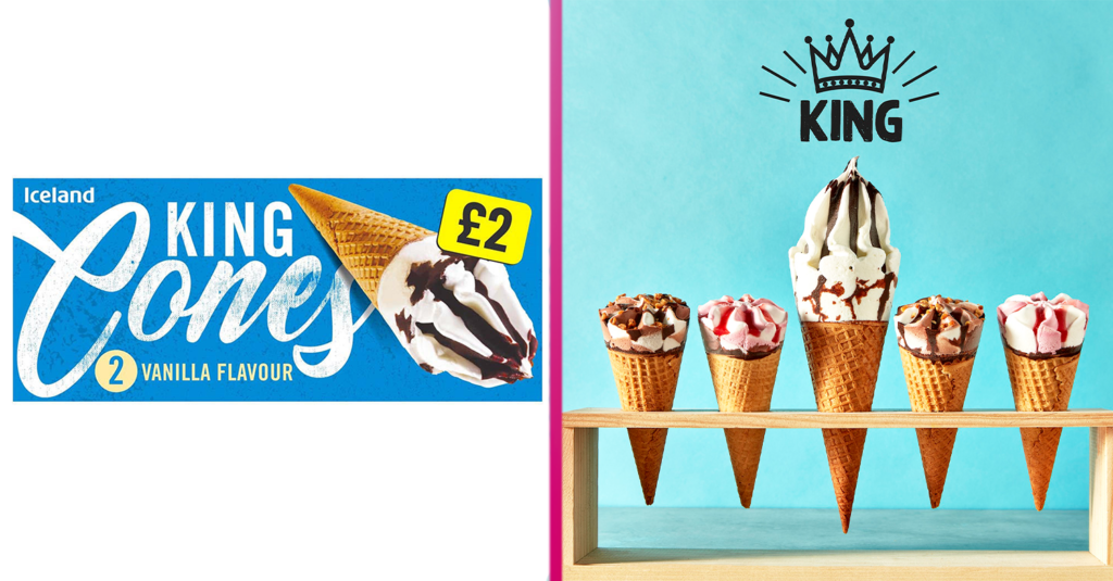 Iceland launches huge new King Cone ice cream Entertainment Daily