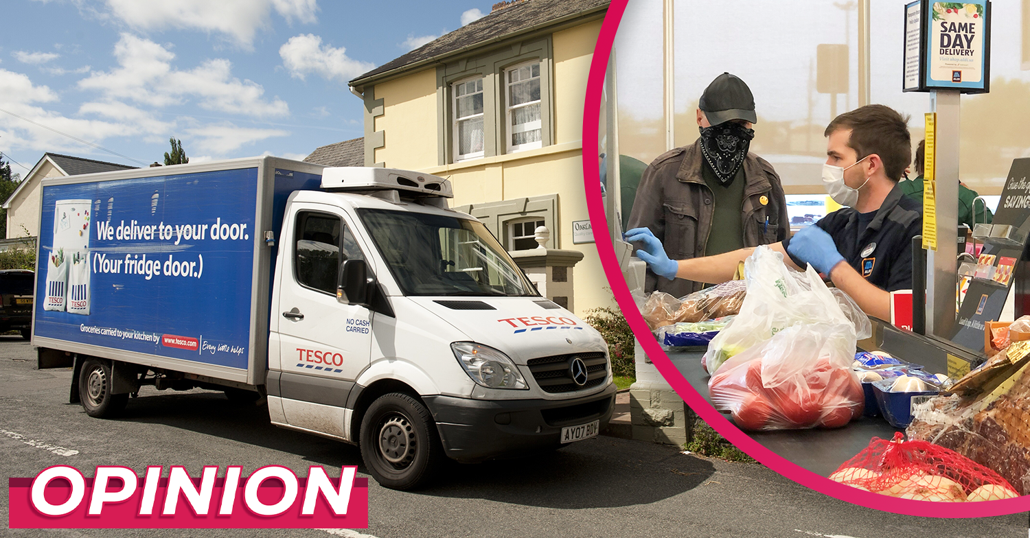 supermarket home delivery slot