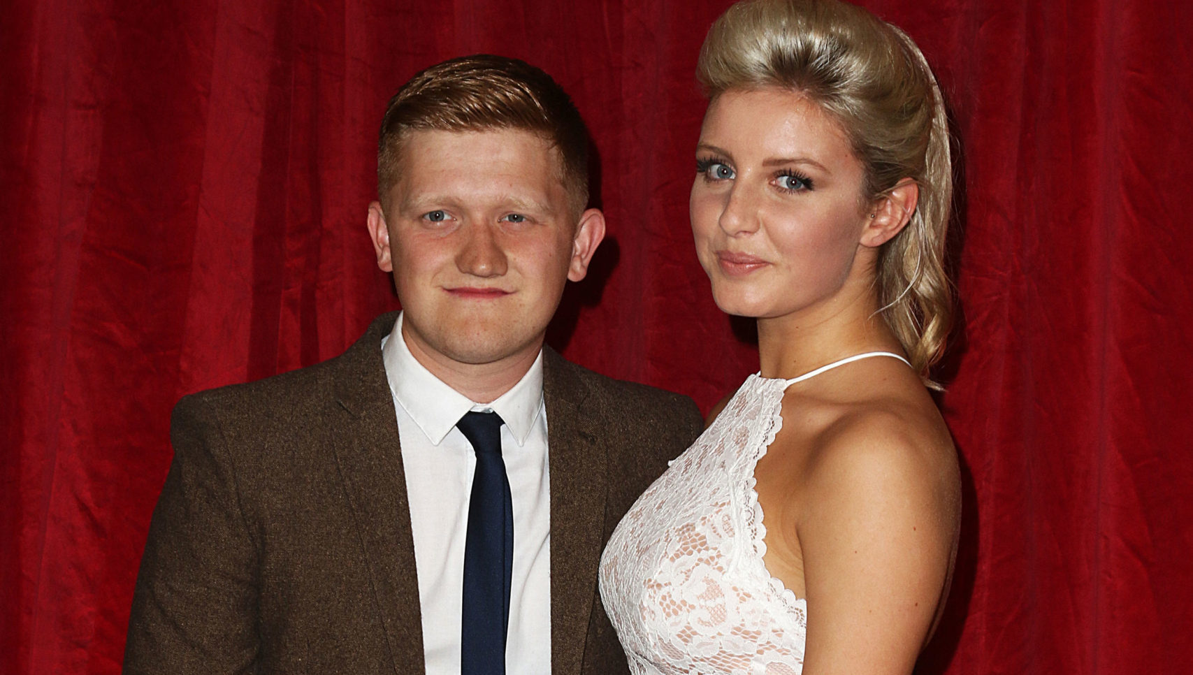 Sam Aston and wife Briony