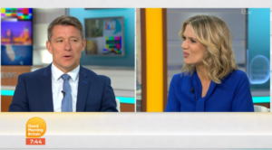 Ben Shephard and Charlotte Hawkins on GMB