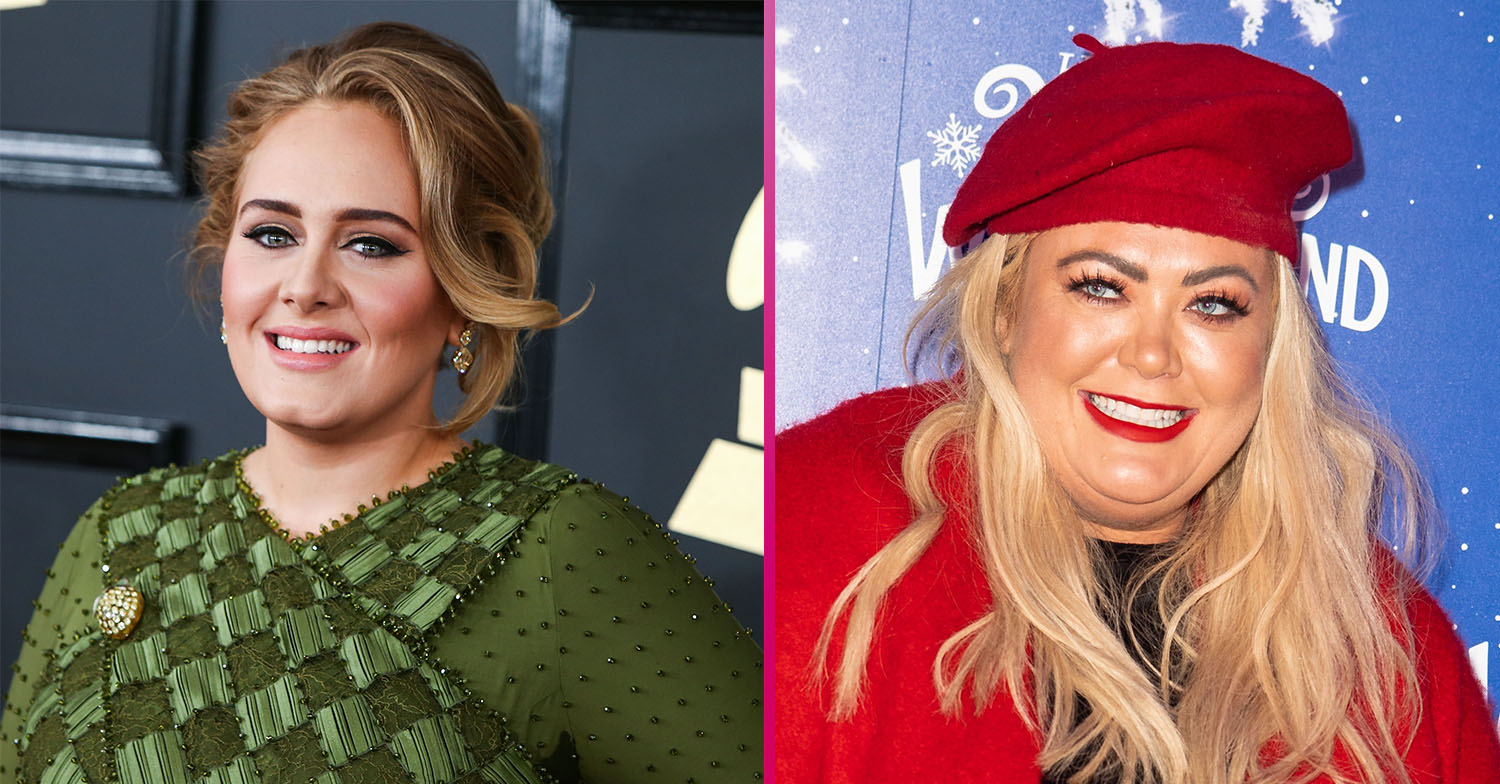 Adele and Gemma Collins