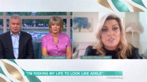 Adele impersonator on This Morning