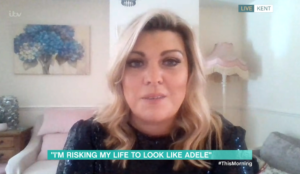 Adele impersonator on This Morning