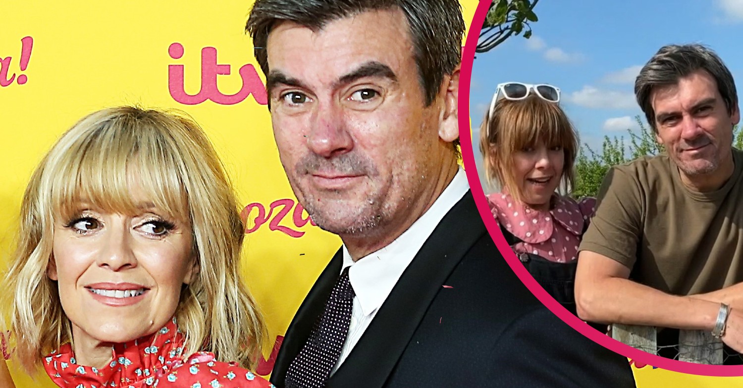 Emmerdale Zoe Henry Jeff Hordley allotment Credit: SplashNews/BBC