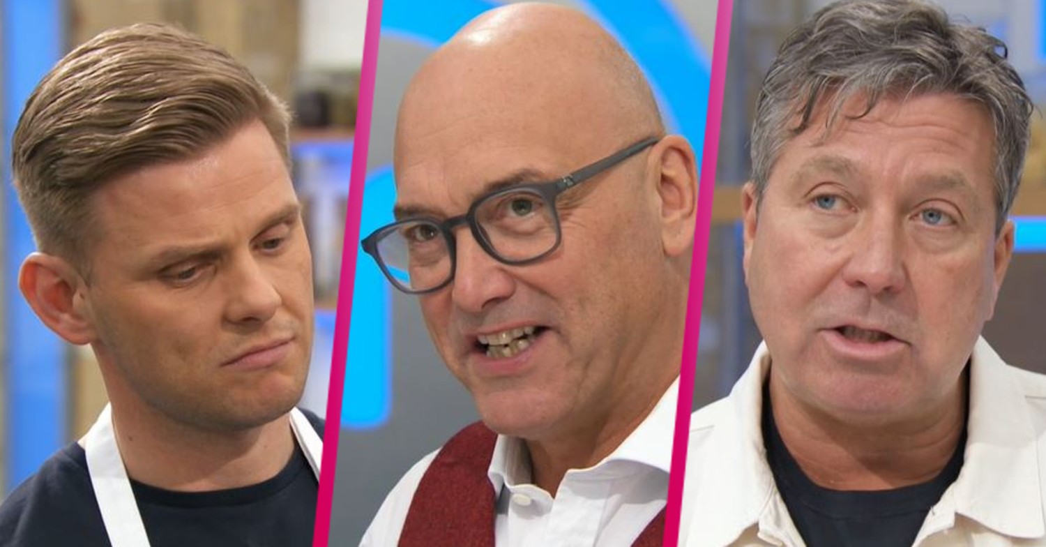 Jeff Brazier, Gregg and John on Celebrity MasterChef