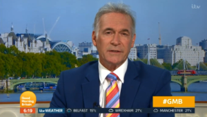 Dr Hilary glasses on Good Morning Britain Credit: ITV