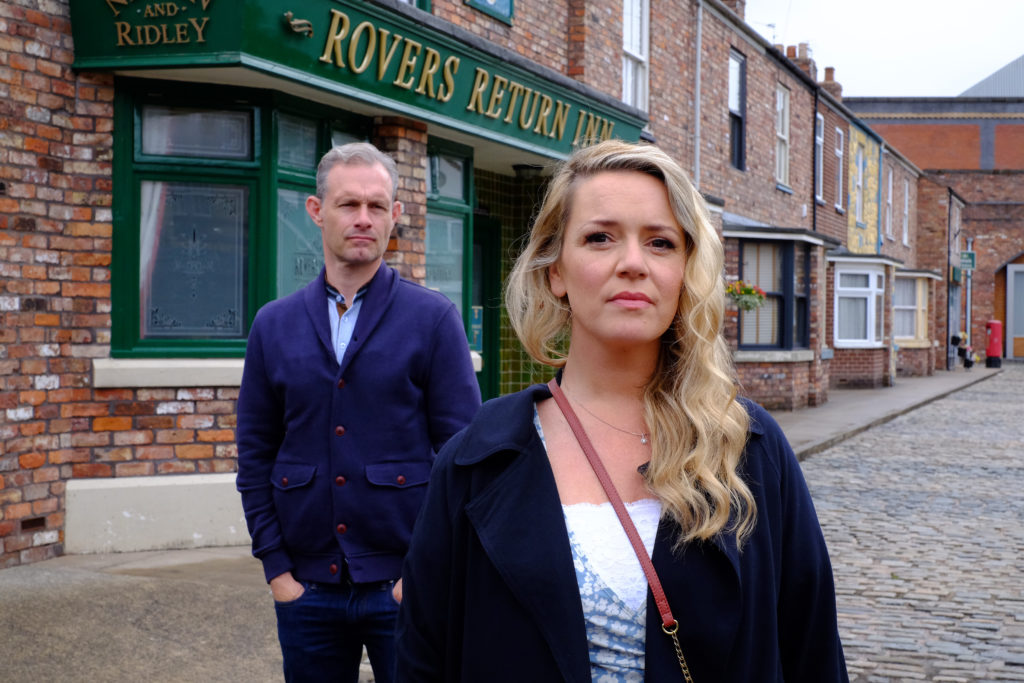 Natasha and Nick in Coronation Street